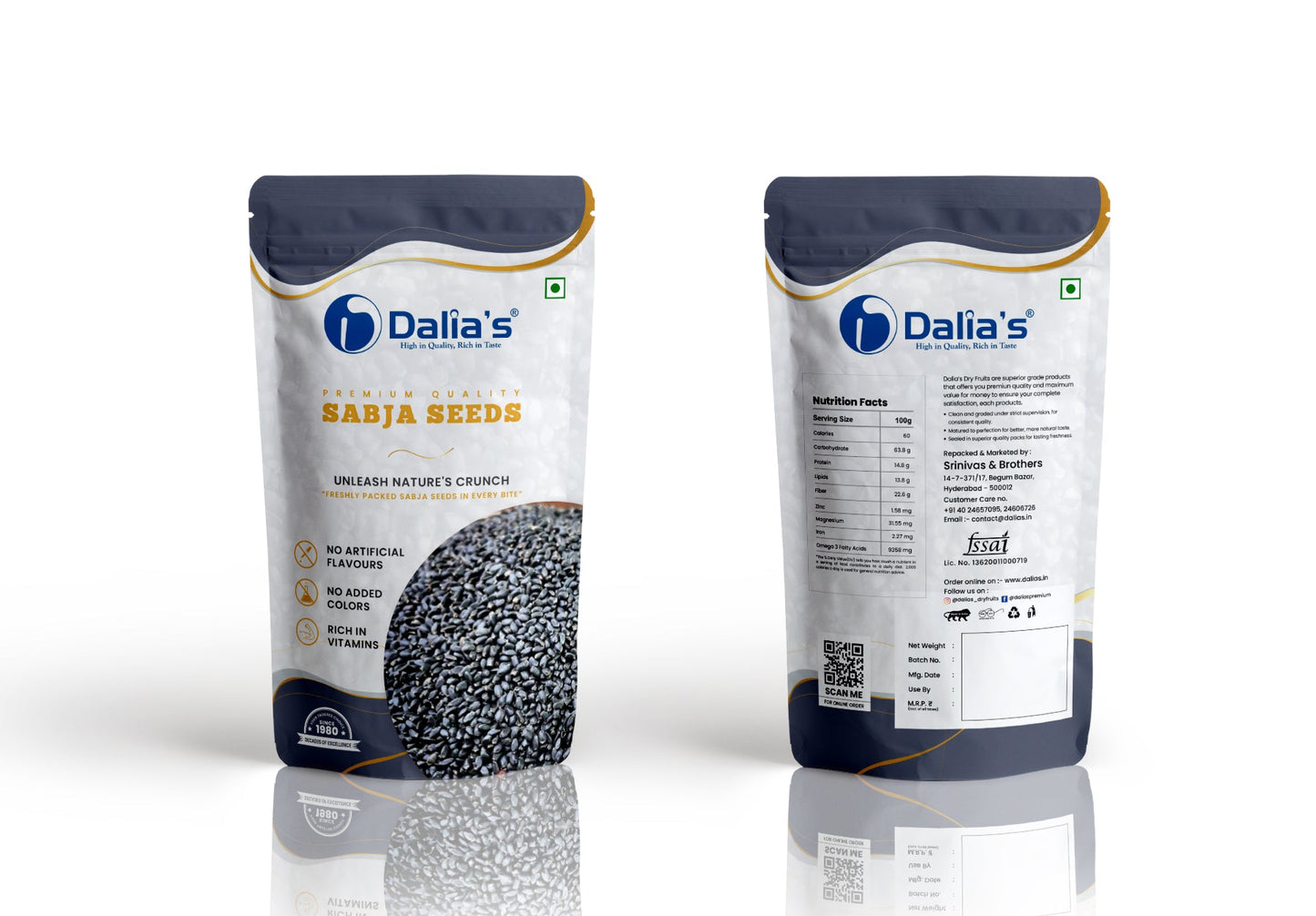 Sabja Seeds (250g)