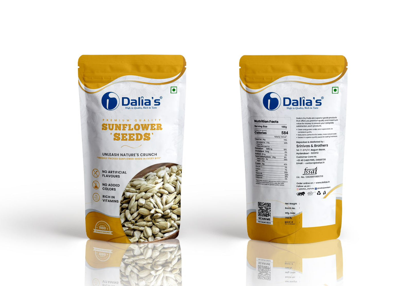 Sunflower Seeds (250g)