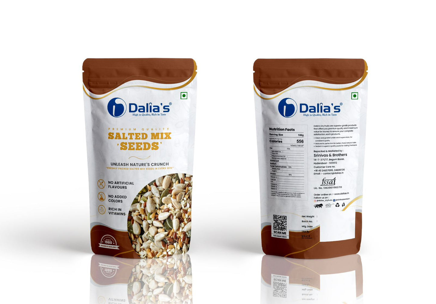 Salted Mixed Seeds (250g)