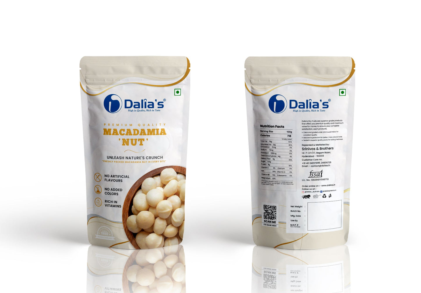 Macadamia Nuts (100g)
